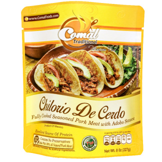 Chilorio de cerdo 8 oz Comal