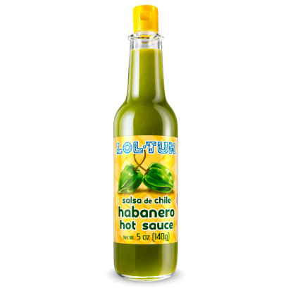 HABANERO PEPPER HOT SAUCE (GREEN) 150 ML (5 OZ)